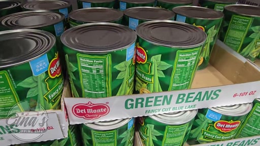 Del Monte Cut Green Beans 12/14.5 oz