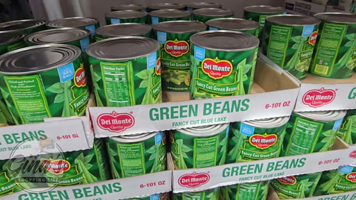 Del Monte Fancy Cut Green Beans #10 Can
