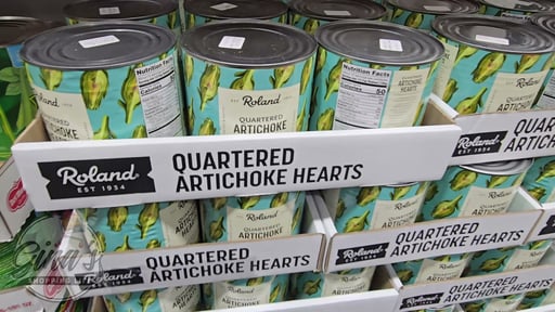 Roland Artichoke Hearts, Quartered