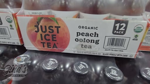 Just Ice Tea Peach Oolong Tea, 12/16 fl oz