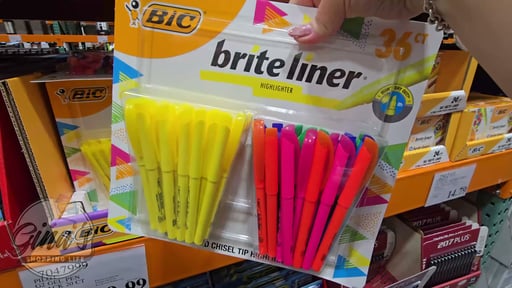 BIC Brite Liner Assorted Highlighters, 36-Count