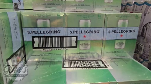 San Pellegrino Sparkling Natural Mineral Water, 24 Pack, 11.15 oz Cans