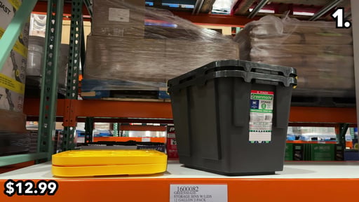 Greenmade Storage Bins with Lids 12 Gallon 2-Pack