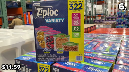 Ziploc Variety Pack 322 CT