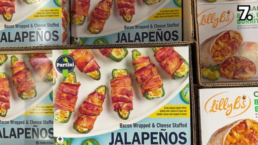 Partini Bacon Wrapped & Cheese Stuffed Jalapeños