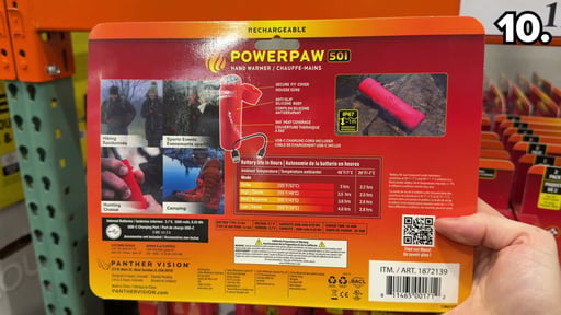 PowerPaw 501 Rechargeable Hand Warmers 2-Pack