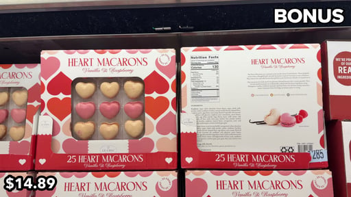 Le Chic Patissier Heart Macaron 25 Count