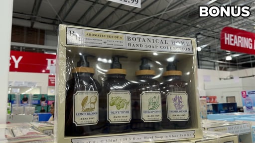 H+B Botanical Home Hand Soap, 4 Pack, 19.5 fl oz Each