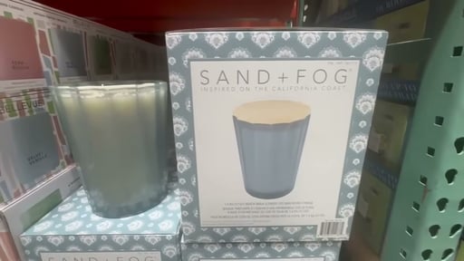 Sand + Fog 57 oz Scalloped Candles