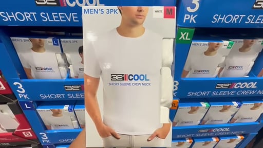 32 Degrees Men's Cool Tee 3-Pack
