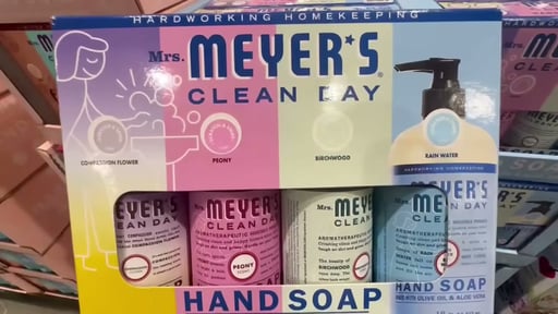 Mrs. Meyer's Clean Day Hand Soap 4-Pack, 16 fl oz