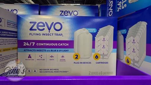 Zevo Flying Insect Trap 2 Devices / 6 Refills