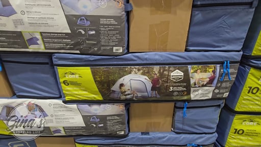 Core 6P Lighted Dome Tent