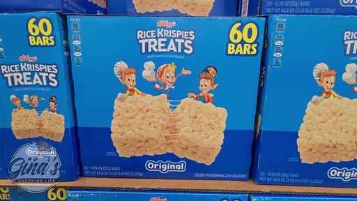 Kellogg's Rice Krispies Treats 60 ct