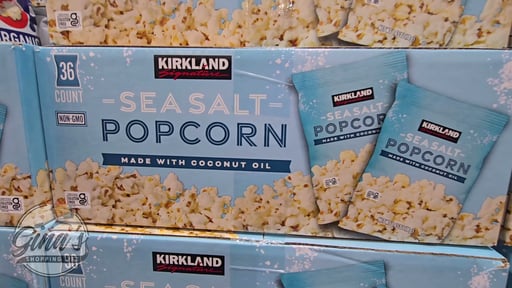 Kirkland Signature Sea Salt Popcorn 36 ct