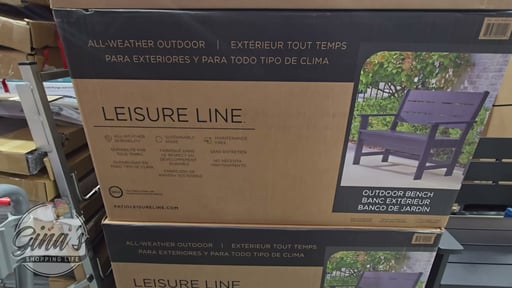 Leisure Line Outdoor Bench
