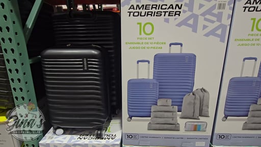 American Tourister At Upturn 10 Pc Luggage Set