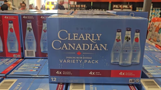 Clearly Canadian Sparkling Water Beverage Variety Pack, 12 Bottles, 11 fl oz