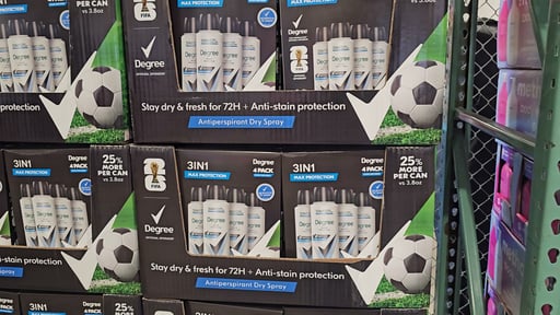 Degree Max Protection Fresh Dry Spray (4 Pack)