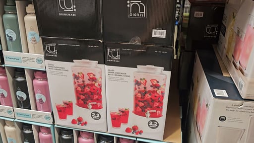 Denmark Drink Dispenser with Ceramic Stand