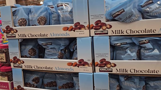 Kirkland Signature Milk Chocolate Almonds