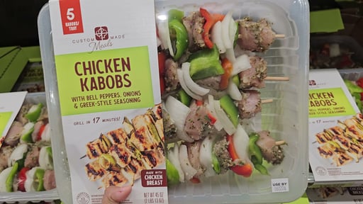 Custom Made Meals Chicken Kabobs 48 oz