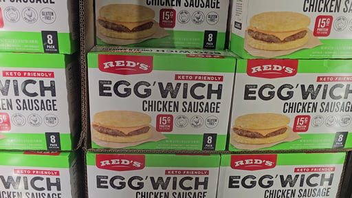 Red's Chicken Sausage Egg'wich Sandwich