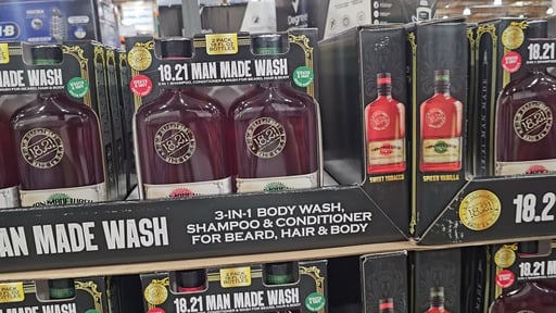18.21 Man Made Body Wash, 2 x 18 fl. oz.