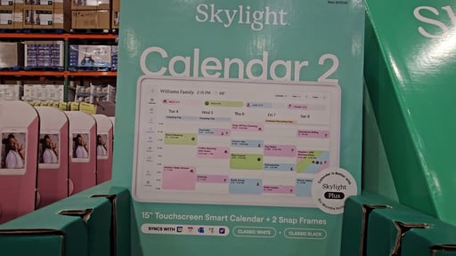 Skylight Cal 2 15" Smart Calendar Bundle