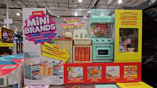 ZURU Mini Brands Kitchen Playset