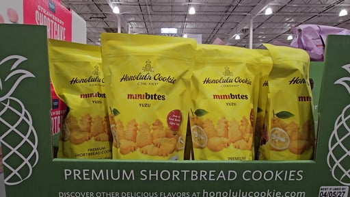 Honolulu Cookie Company Yuzu Mini Bites 16 oz