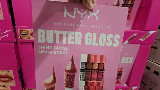 NYX Butter Lip Gloss 4-Pack P250