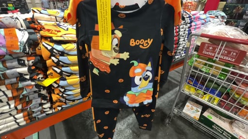 Character Kids' 4-Piece Halloween Pajama Set