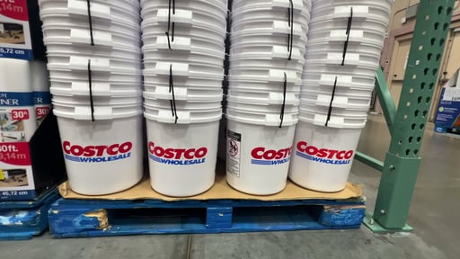 Costco Wholesale 5 Gallon Bucket 3-Pack