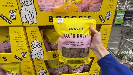 Bocce's Bakery Bac'n Nutty Dog Treats