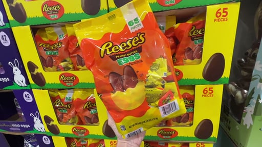 Hershey's Reese's Milk Chocolate Peanut Butter Eggs 39.8 oz