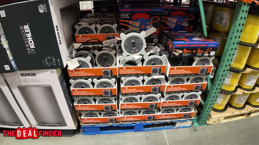 Link2Home 25 ft. Cord Reel 16AWG SJT