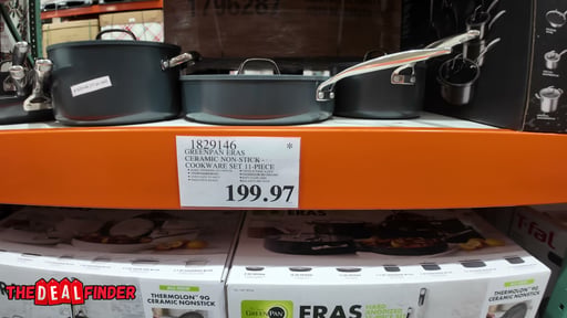 GreenPan Eras Ceramic Non-Stick Cookware Set, 11-Piece