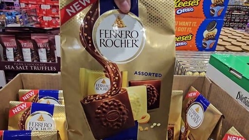 Ferrero Rocher Assorted Squares 16.6 Ounce Bag