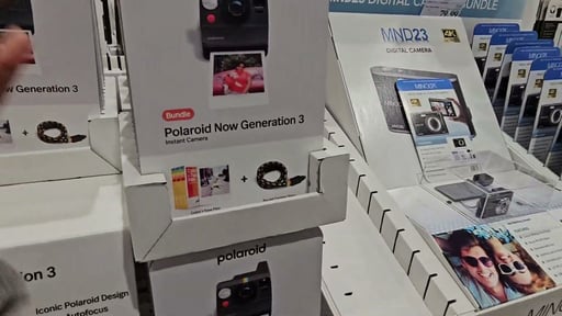 Polaroid Now Gen 3 i-Type Instant Camera Bundle