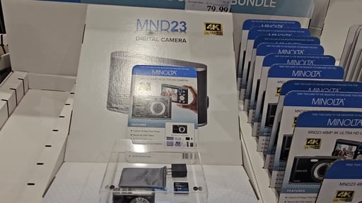 Minolta MND23 48MP Point and Shoot Digital Camera