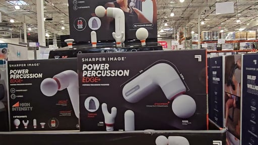 Sharper Image Power Percussion Edge+ Massager