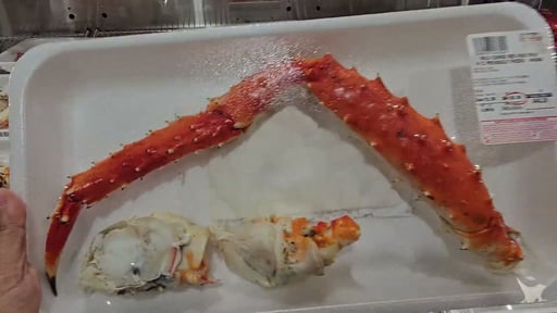 Wild Cooked Red King Crab Legs