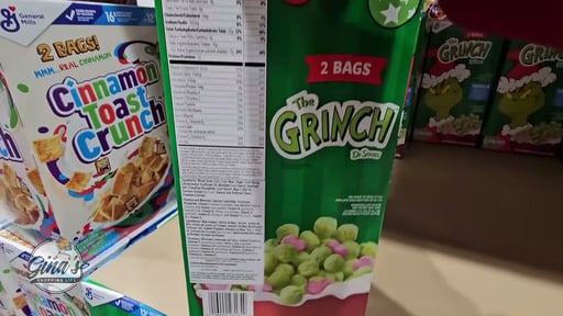 General Mills Grinch Cereal 27 oz