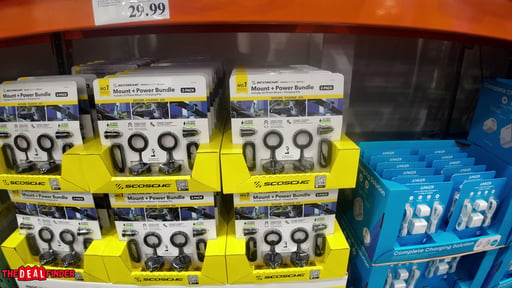 Scosche Mount + Power Bundle, 2-Pack