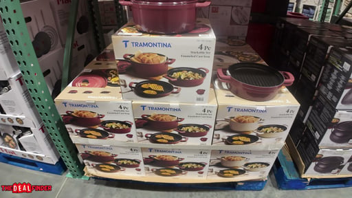 Tramontina Stackable Cast Iron 4-Piece Set