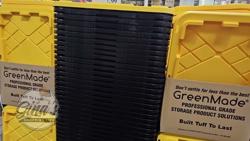 Greenmade 27 Gallon Storage Tote with Lid