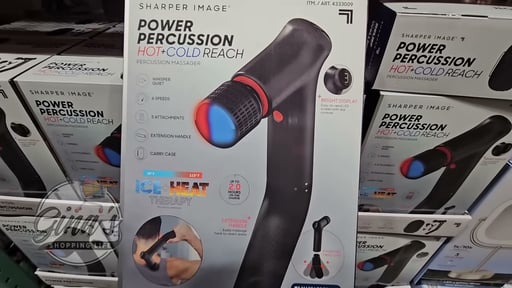 Sharper Image Hot and Cold Reach Massager