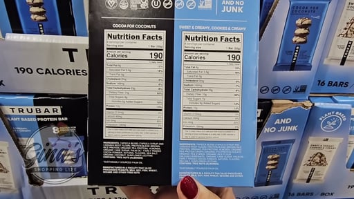 Trubar Protein Bars Choc Coco/Cook+Cream