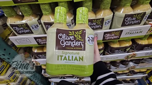 Olive Garden Italian Dressing 2/28 oz